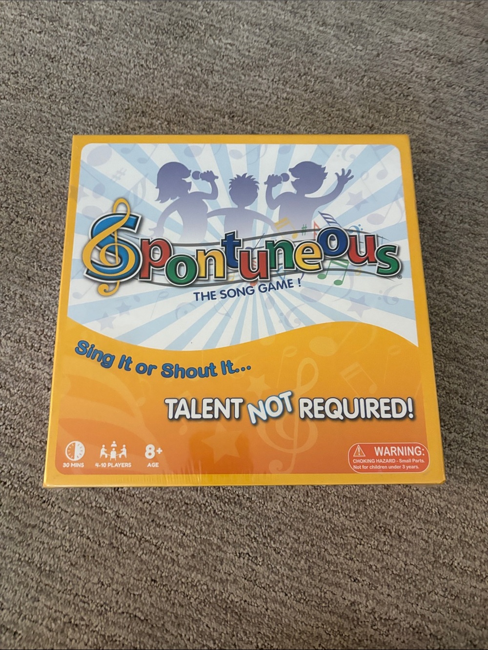 Song Party Game - Yellow